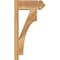 Ekena Millwork Westlake Arts & Crafts Rough Sawn Outlooker, Western Red Cedar, 6"W x 14"D x 26"H OUT06X14X26WTL03RWR - alternate 4